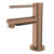 Best Design Toiletkraan Dijon-Ribera Uitloop Recht 14 cm 1-hendel Brons | 8719323068247