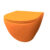 Best Design Wandcloset Morrano Rimfree Blinde Bevestiging incl Zitting Mat Oranje | 8719323069763