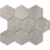 Hexagontegel Cristacer Umbria Grey 35.5×29.2 cm Cristacer | 8719304723523
