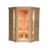 Infrarood Sauna Apollo 125×103 cm 2100W 2 Persoons Sanotechnik | 9002827039141
