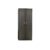 Kolomkast Sanicare Q1/Q4/Q12 2-Deurs Soft-Closing Chromen Greep 160x67x32 cm Grey-Wood Sanicare | 8719304435679