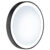 Make-up Spiegel LED met Zuignappen Smedbo Ouline Lite 12×2 Mat Zwart Smedbo | 7391447091212