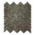 Mozaiek Parquet 1×4.8 30×30 cm Marmer Moccacino Visgraat Stabigo | 8719304734079