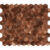 Mozaiek Tegels Dune Corten Hexagon 26×30.2 cm Bruin Dune | 8430705171477