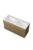 Proline Porselein Elegant badmeubelset met wastafelonderkast asymmetrisch met 2 laden en glans witte dubbele wastafel zonder kraangaten 120 x 46 x 60 | 8718835061609