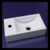 Sanilux Fontein Recto Solid Surface 40X20X10 cm Mat Wit – Kraangat Links | 8719304268765