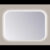 Spiegel Sanicare Q-Mirrors 100×60 cm Rechthoek Met Rondom LED Cold White en Afstandsbediening incl. ophangmateriaal Sanicare | 8785265065880