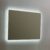 Spiegel Sanilux Mirror Infinity 80x70x4,5 cm Aluminium met LED Verlichting en Spiegelverwarming Sanilux | 8719304428626