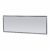 Spiegel Topa Silhouette 200x70x2.5 cm Aluminium Zwart Sanitop | 8719304445951