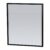 Spiegel Topa Silhouette 60x70x2.5 cm Aluminium Zwart Sanitop | 8719304445890