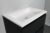 Sub Online badmeubelset met onderkast met acryl wastafel zonder kraangaten met spiegel met geintegreerde LED verlichting 60x55x46cm, mat zwart |