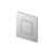 Urinoir Bedieningsplaat TECE Solid 10,4×12,4 cm Glanzend Chroom inclusief Cartouche | 4027255065246