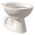 Vrijstaande Toiletpot Van Marcke ISIFIX Verborgen Vloeraansluiting S 12 cm Wit Go by Van Marcke | 6221006025352