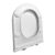 Wiesbaden Flatline toiletzitting met softclose en quick-release 36 x 43 cm, mat wit | 8720847403520