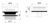 Wiesbaden Gemma 2.0 knop/plug badoverloopcombinatie met vulfunctie rond, gunmetal | 8720365810107