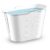 Zitbad Bath Bucket Premium FlinQ Wit 93×52 cm FlinQ | 8719304941613